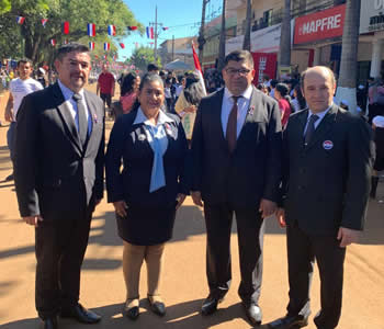 Participación de la FPUNE en la conmemoración de la Independencia